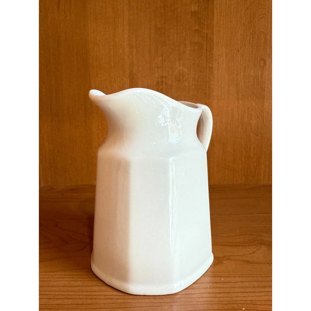 J&G Meakin Royal Staffordshire Liberty Ironstone Creamer Pitcher White England